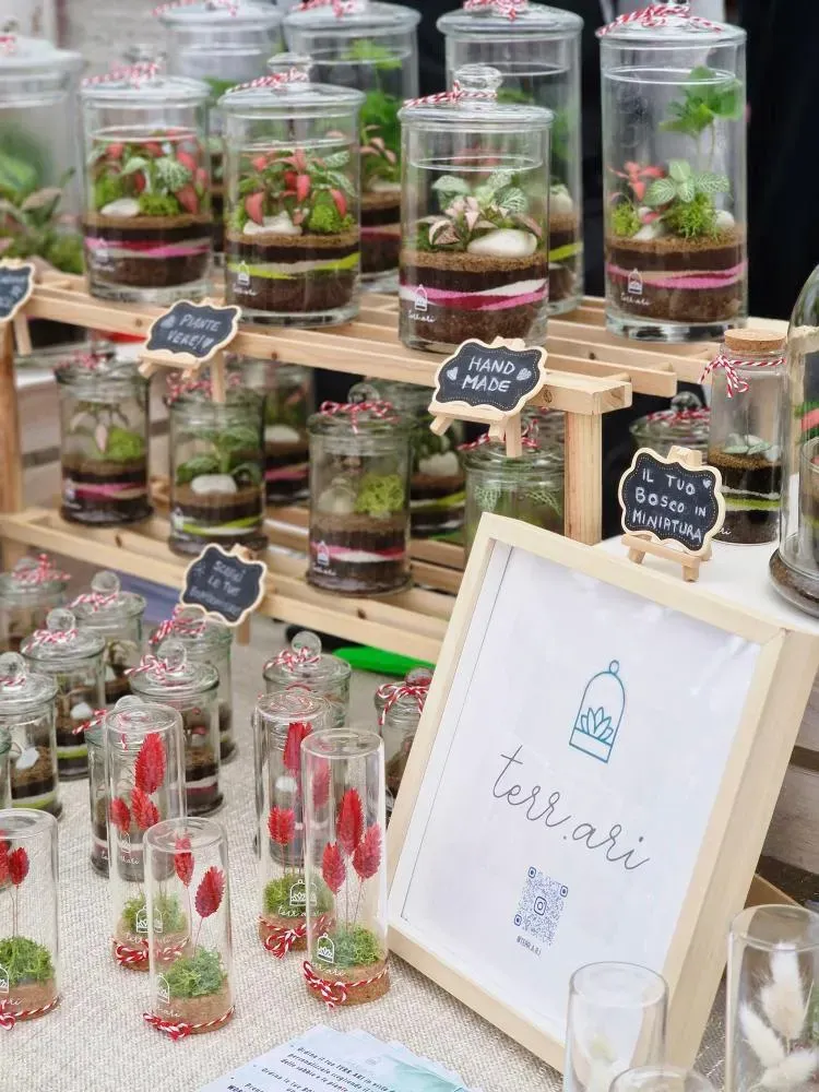 Stand Terr.ari a una fiera artigianale toscana